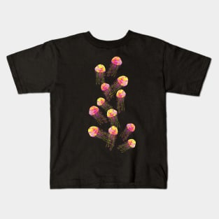 Yellow & Pink Jellyfish Kids T-Shirt